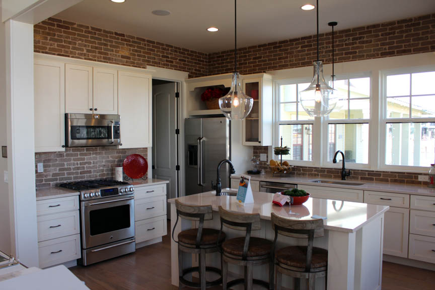 Kitchen in Waterside Manor Model Home