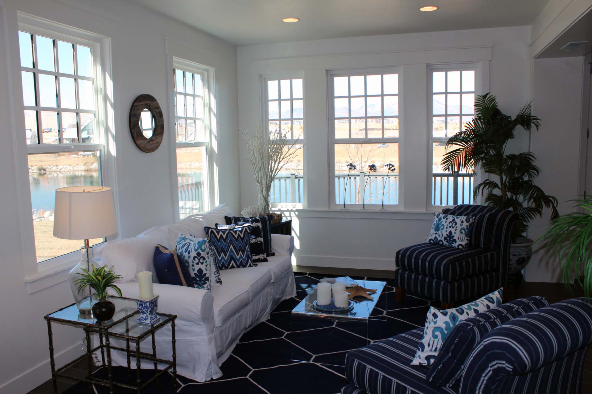 Living Area in Destination Homes Condo Lake Village Daybreak