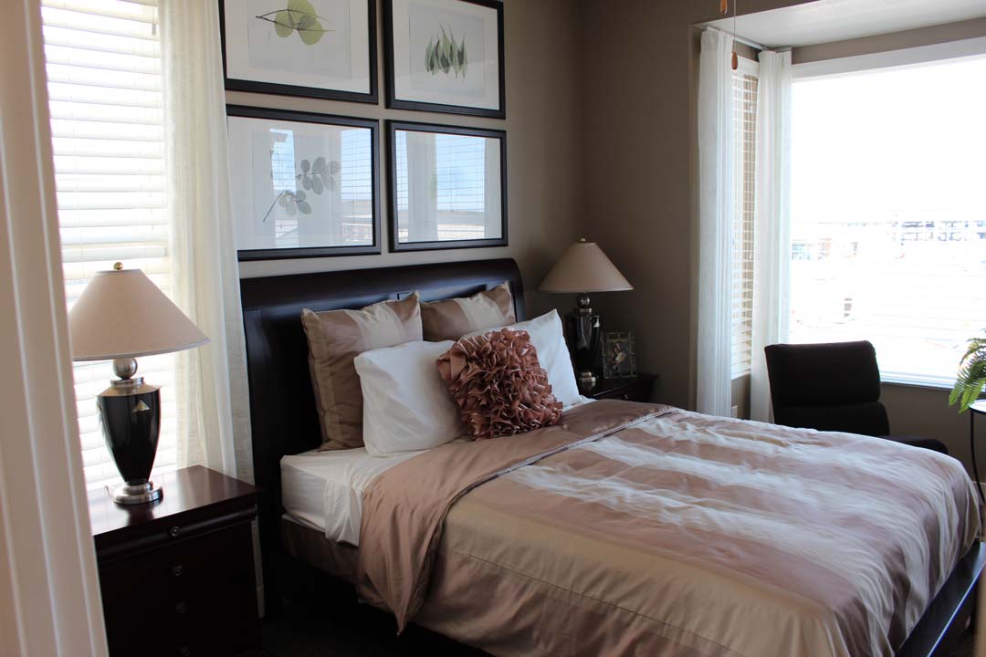 Master Bedroom in Sego Homes Sky Terrace