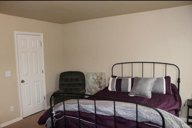 Master Bedroom in Carlton Ln Home in Daybreak