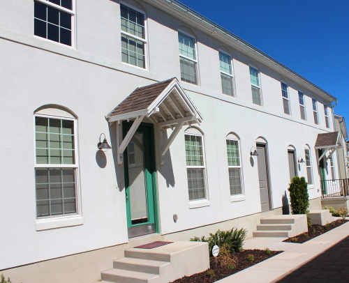 Row of Mews Townhomes