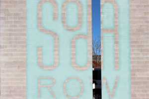 SoDa Row sign