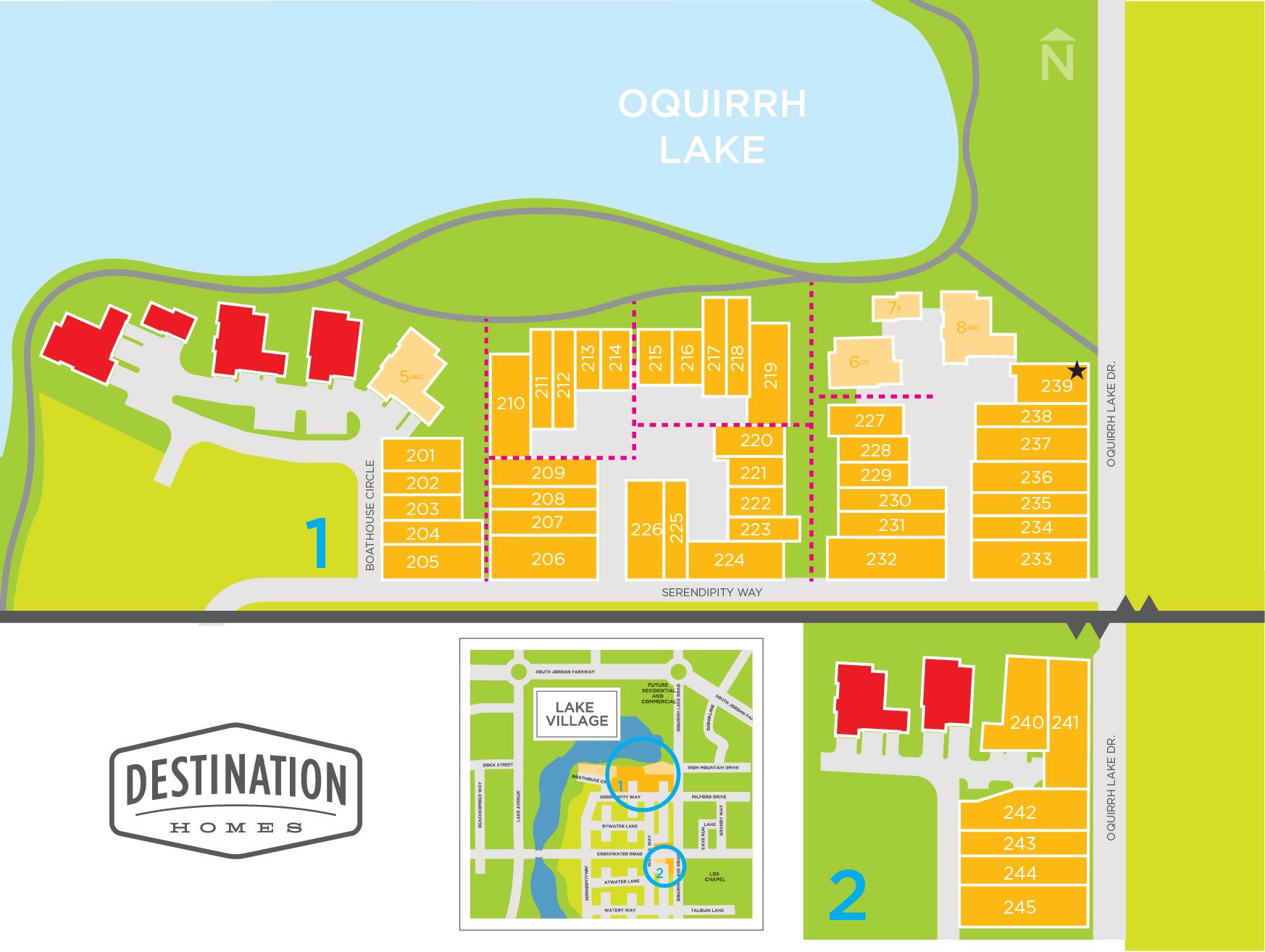 Destination Homes Lake Village Map Destination Homes Lake Village Plat Map