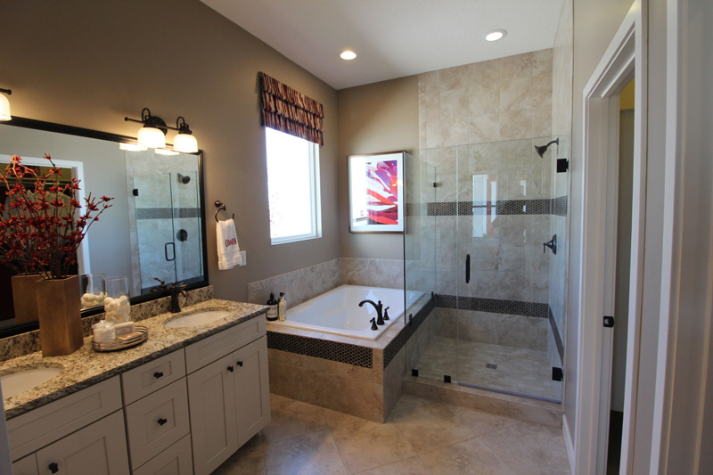 David Weekley The Veucrest Master Bath