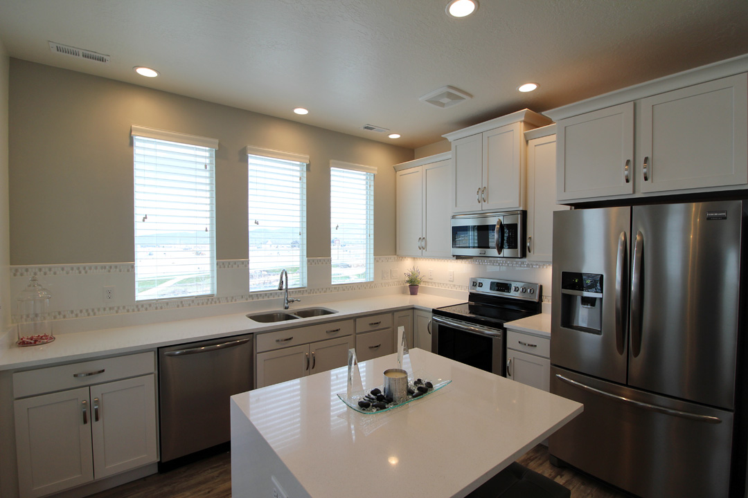 Kitchen in Verona Model by Sego Homes