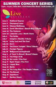SoDa Row 2018 Summer Concert Schedule