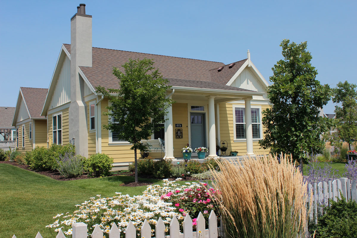 Estate Homes by Ivory Homes in Garden Park Village Daybreak