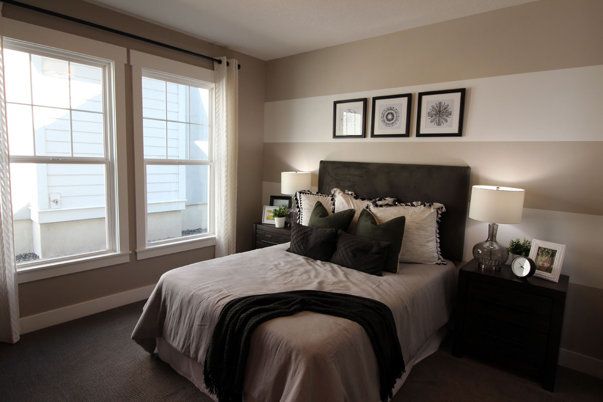 Hyde Model Master Bedroom by Oakwood Homes