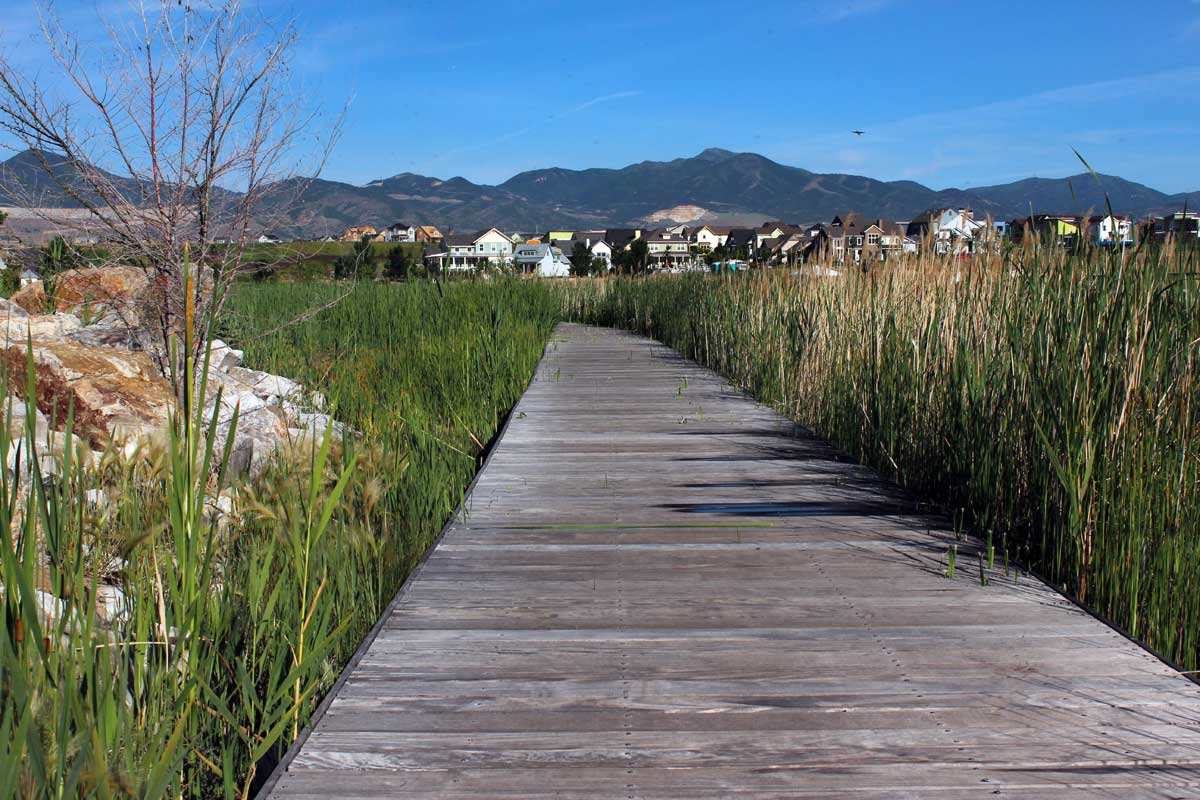 Oquirrh Lake Boardwalk