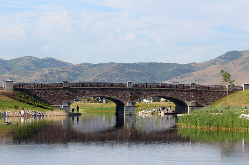 Bridge Oquirrh Lake