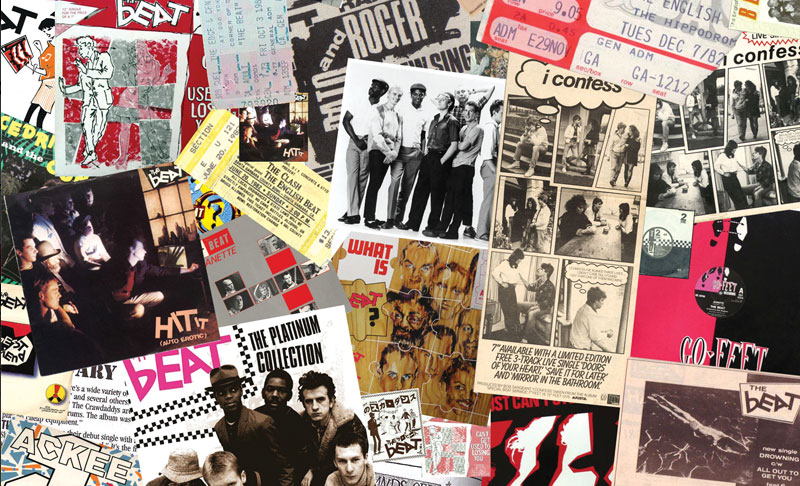 The English Beat Band Collage