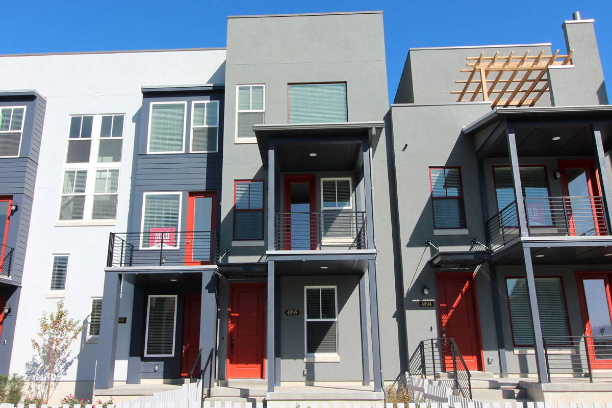 Concord townhome modal VU: Downtown Daybreak by Destination Homes