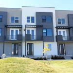 3 townhomes in the Park View Collection by Chocolate Homes