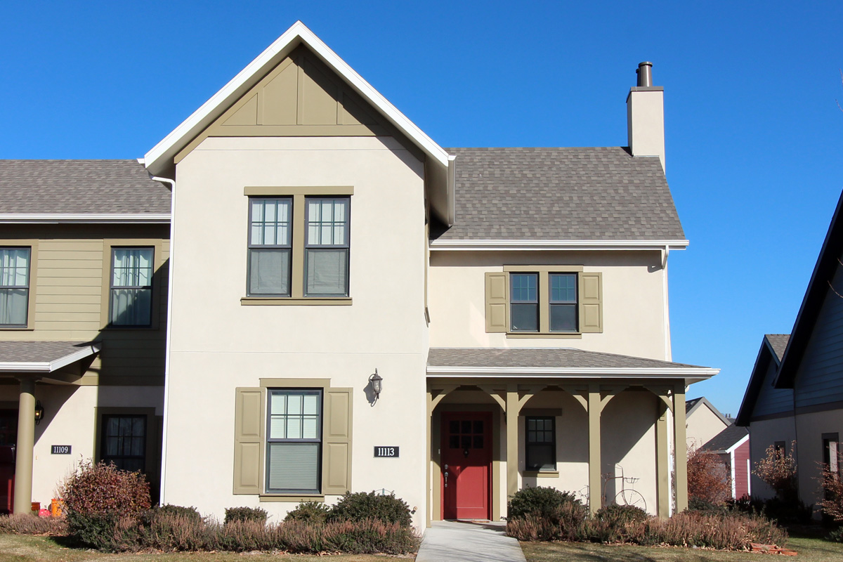 Jasmine Garden Park Townhome Model by Ivory Homes