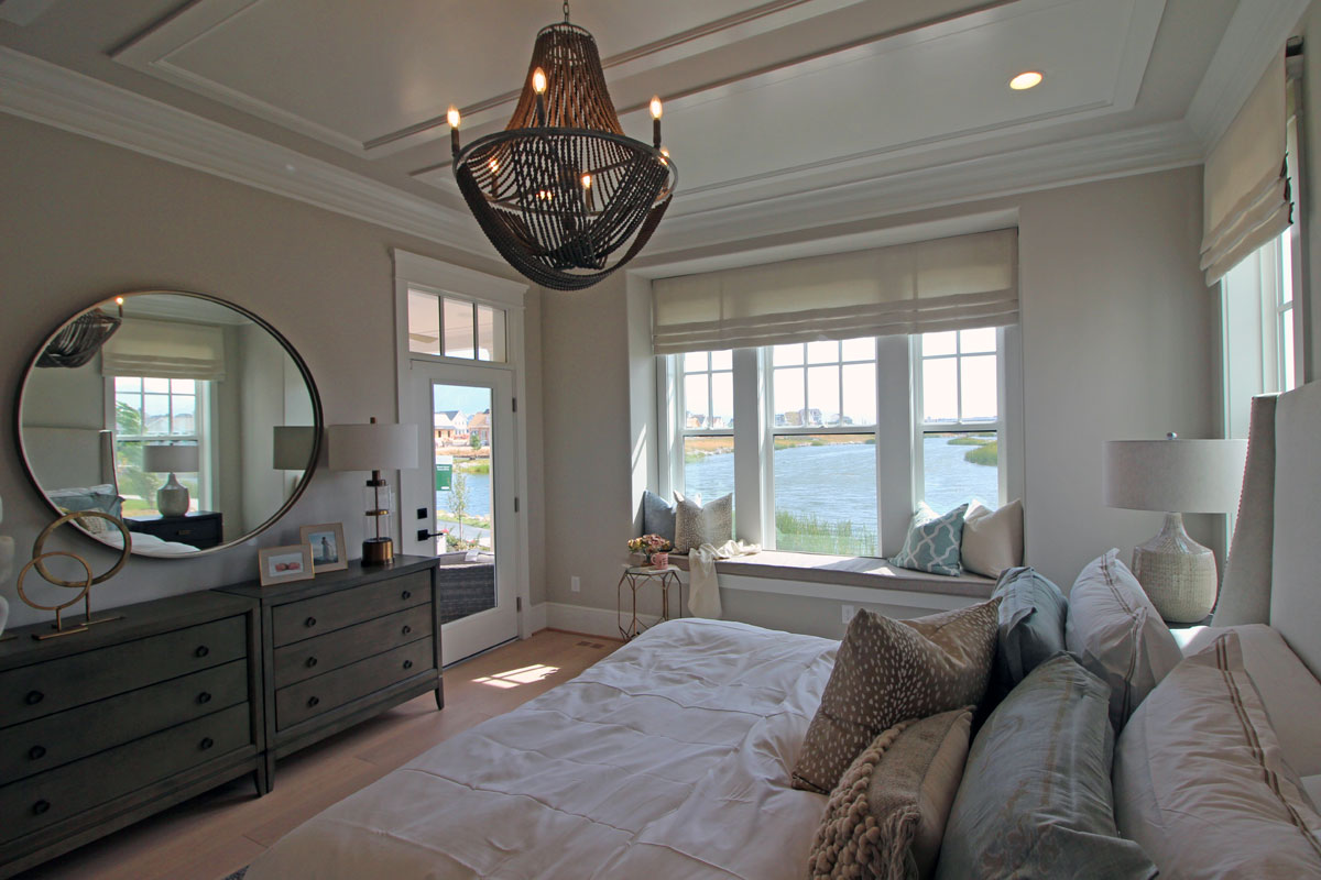 Master Bedroom in The Southampton model by Parkwood Homes Daybreak