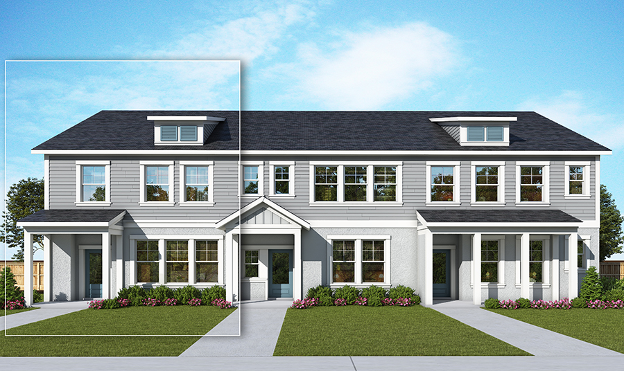 Imagination Collection The Springview model home by David Weekley Homes