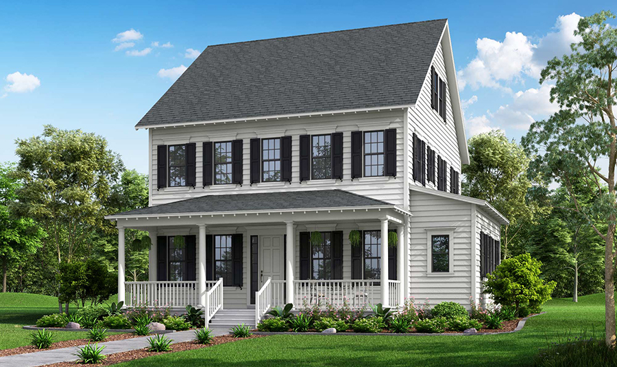 The Somerville- Island Cottages by Parkwood Homes