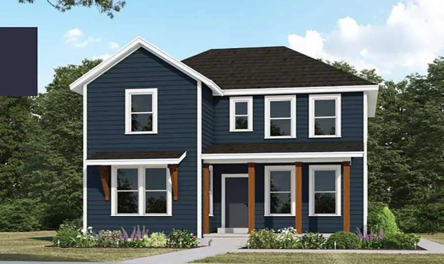 The Trio in the Parkline Series by Fieldstone Homes Cascade Village Daybreak